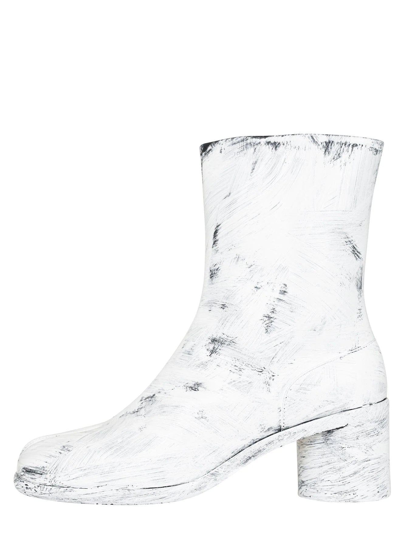 Tabi Ankle Boots H60 - Black/White