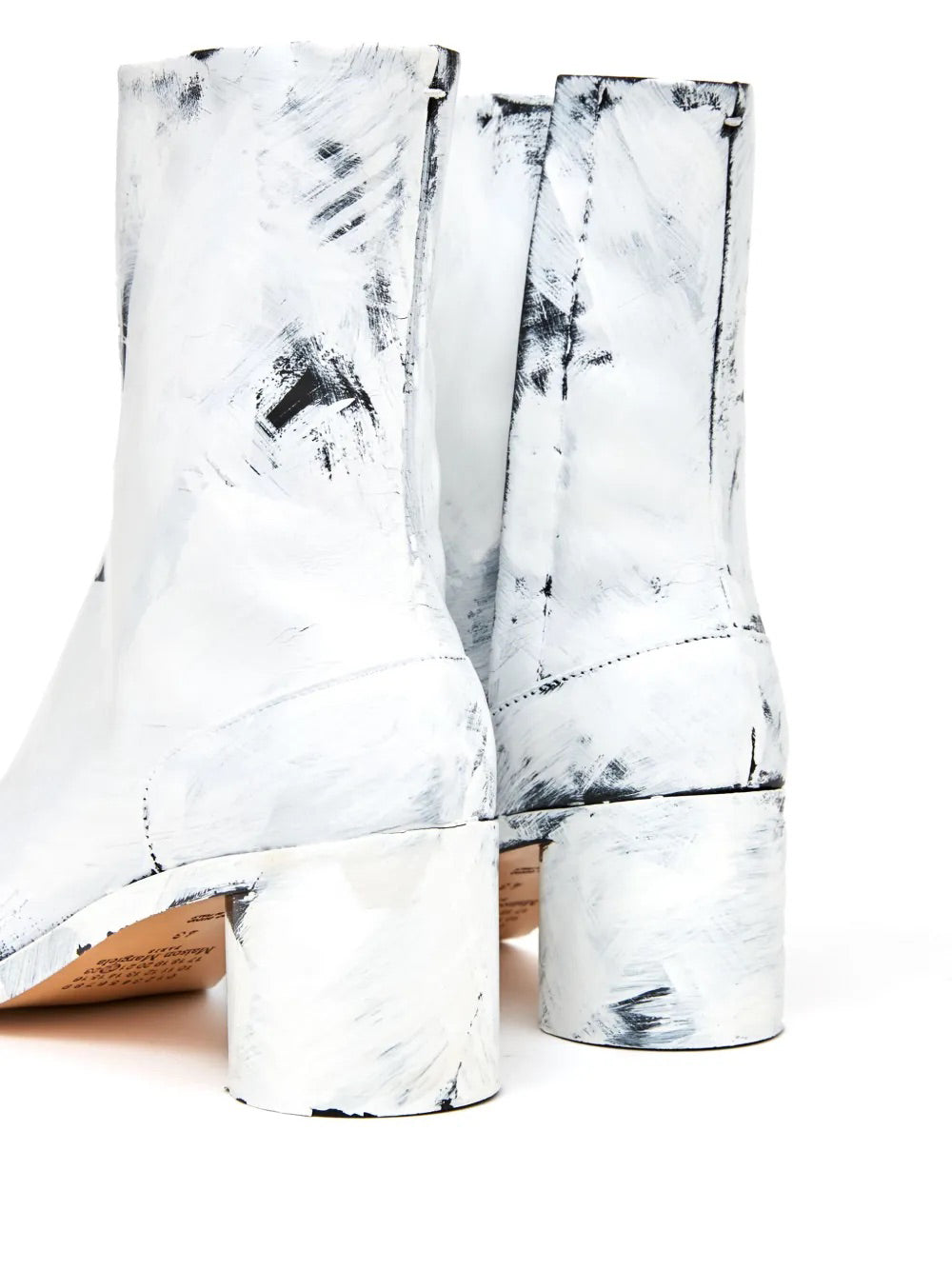 Tabi Ankle Boots H60 - Black/White