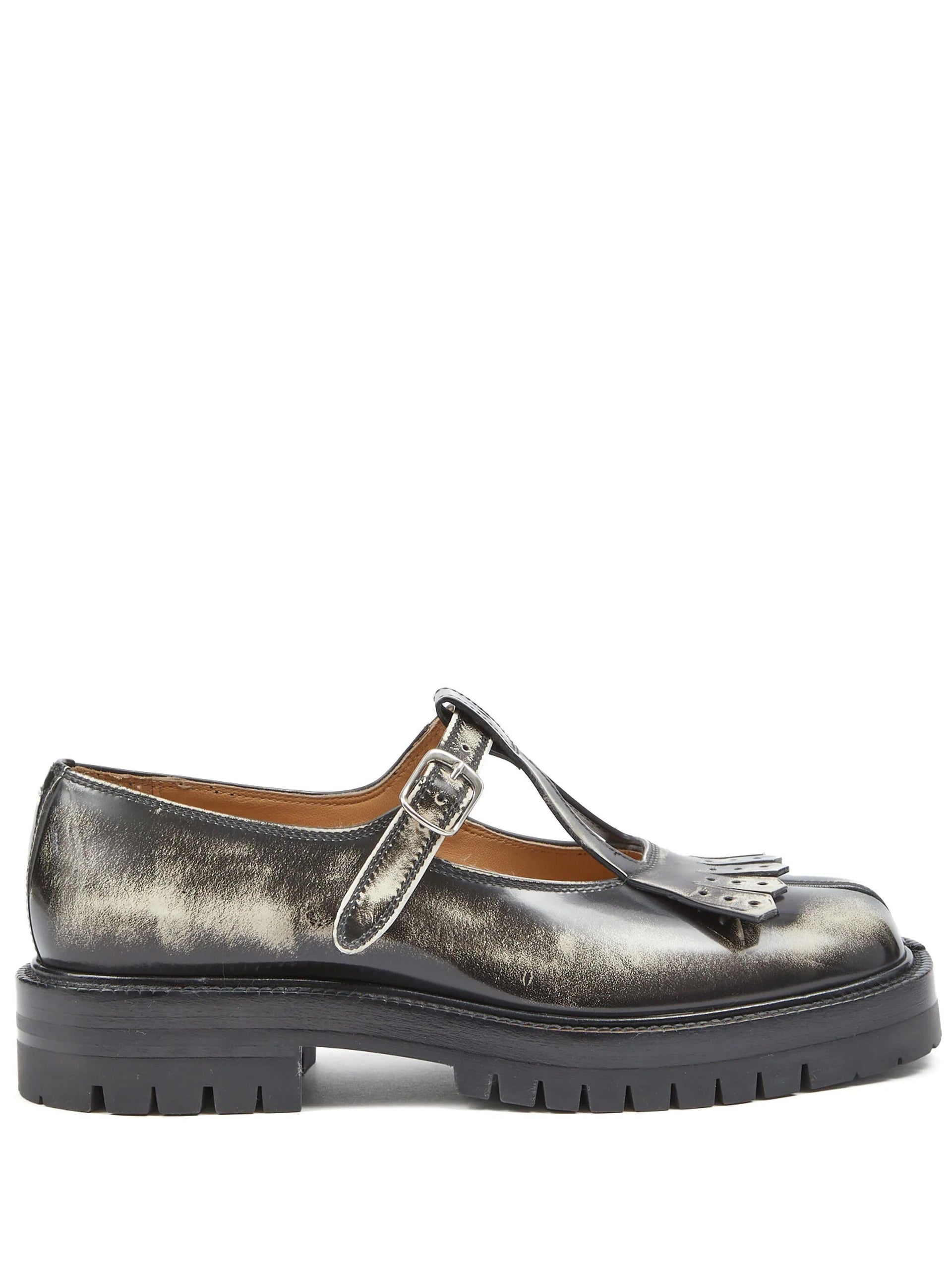 Maison Margiela │ Tabi County Mary Jane in Black/White – Henrik  