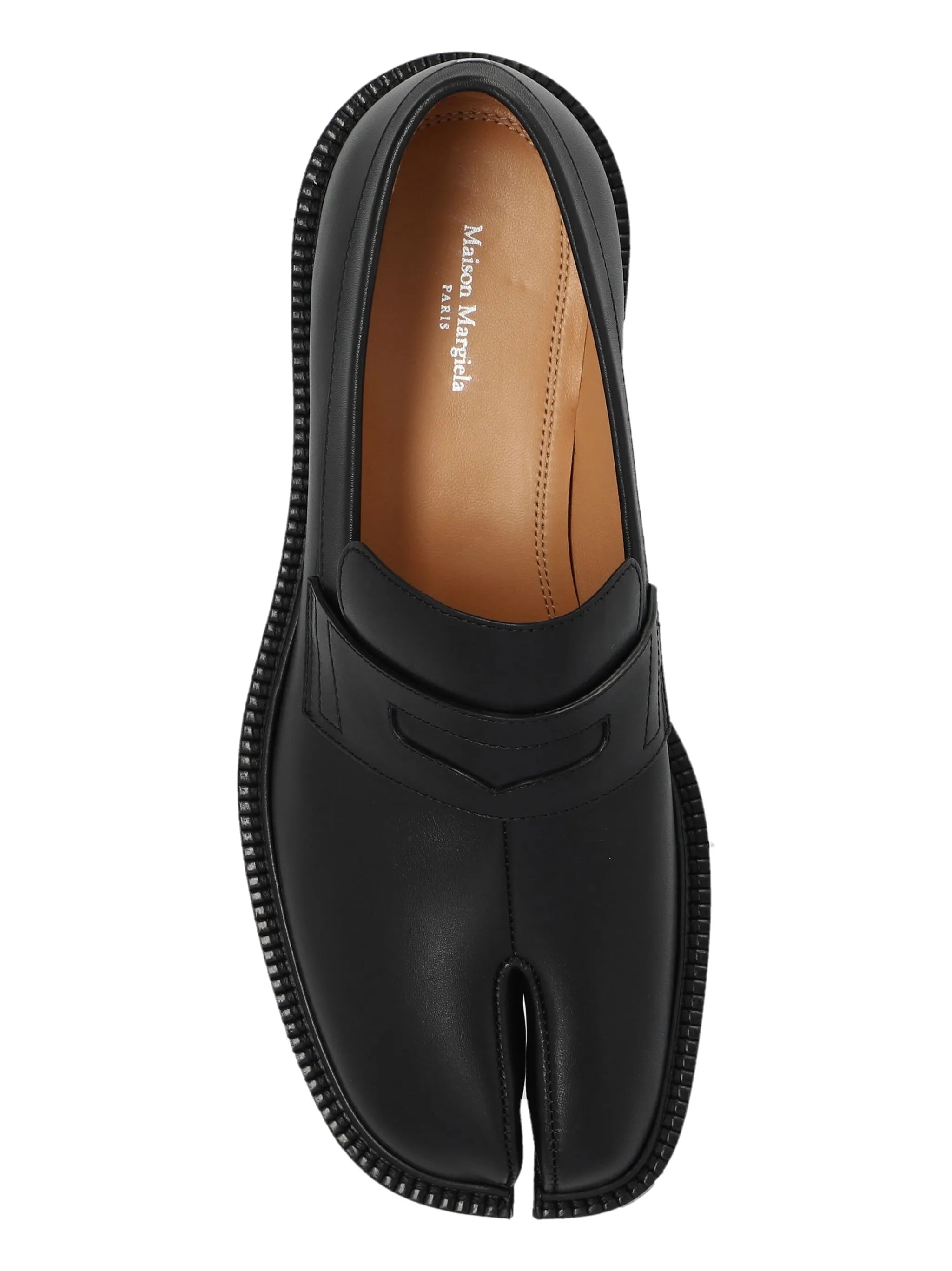 Womens Tabi County Loafer in Black from Maison Margiela