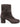 60mm Vintage Leather Tabi Boot - Dark Brown