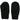 Maison Margiela - Knitted Mittens in Black