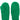 Maison Margiela - Knitted Mittens in Bright Green