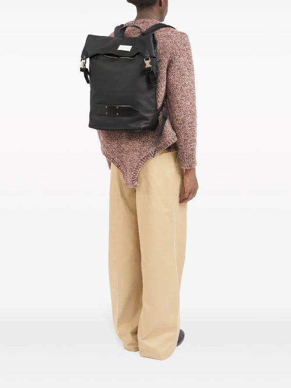 Maison Margiela │ Solf 5AC Flap Backpack in Black