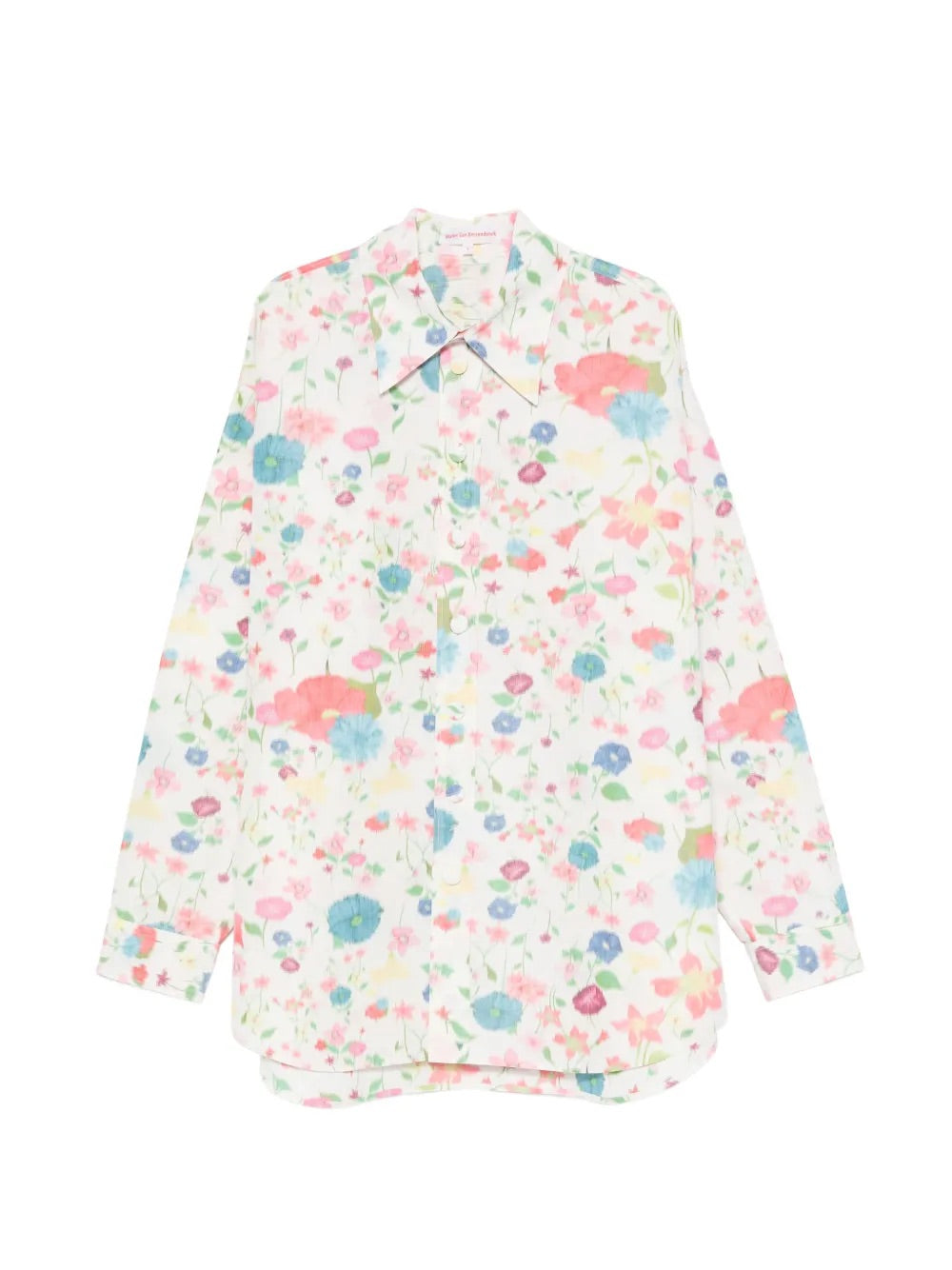 Walter Van Beirendonck Maxi Shirt in Ecru
