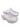 Melissa Y/Project - Court clog in clear white - 2