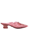 Melissa x Y/Project - court shoe in transparent pink - 1