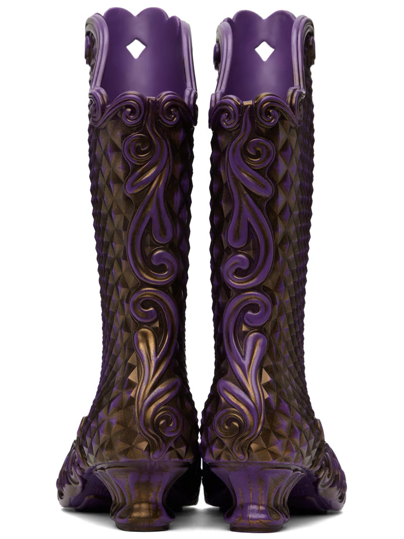 Court Boot - Purple