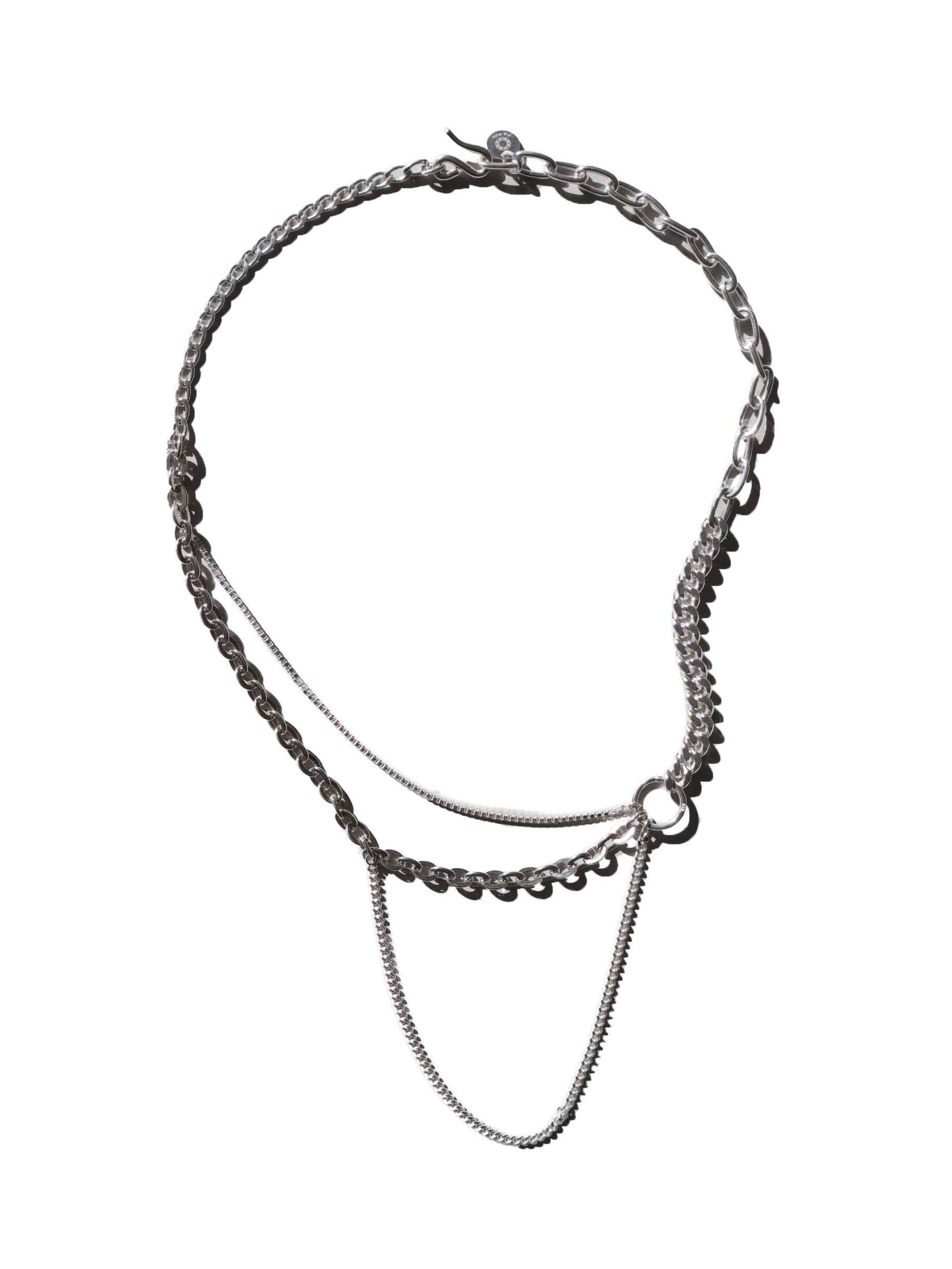 Saskia Diez Mix-Match Necklace Short NO4 in Silver