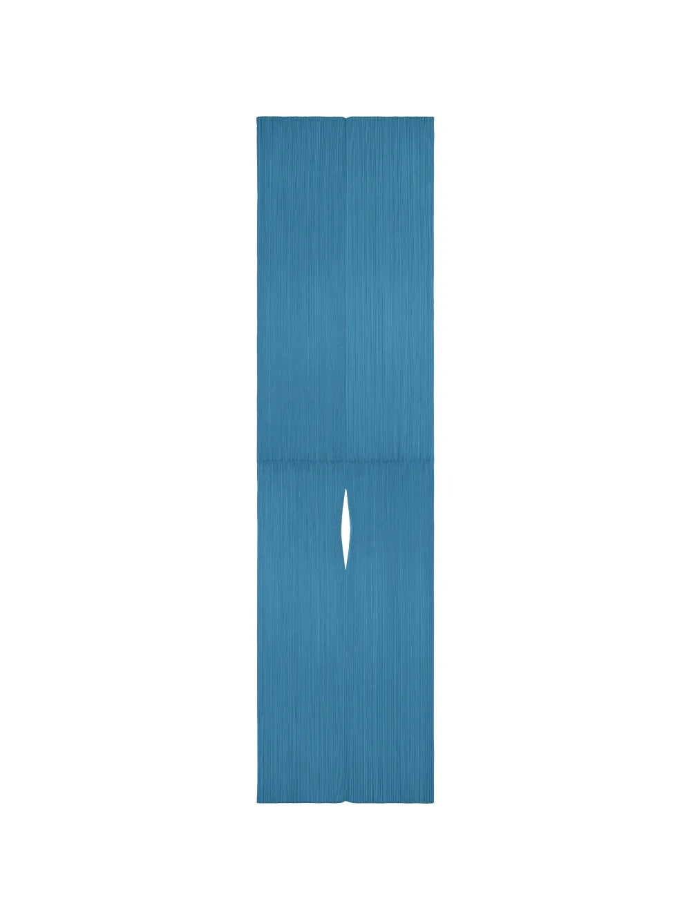 Product image of a multi-functional garment from Pleats Please Issey Miyake in blue tone.