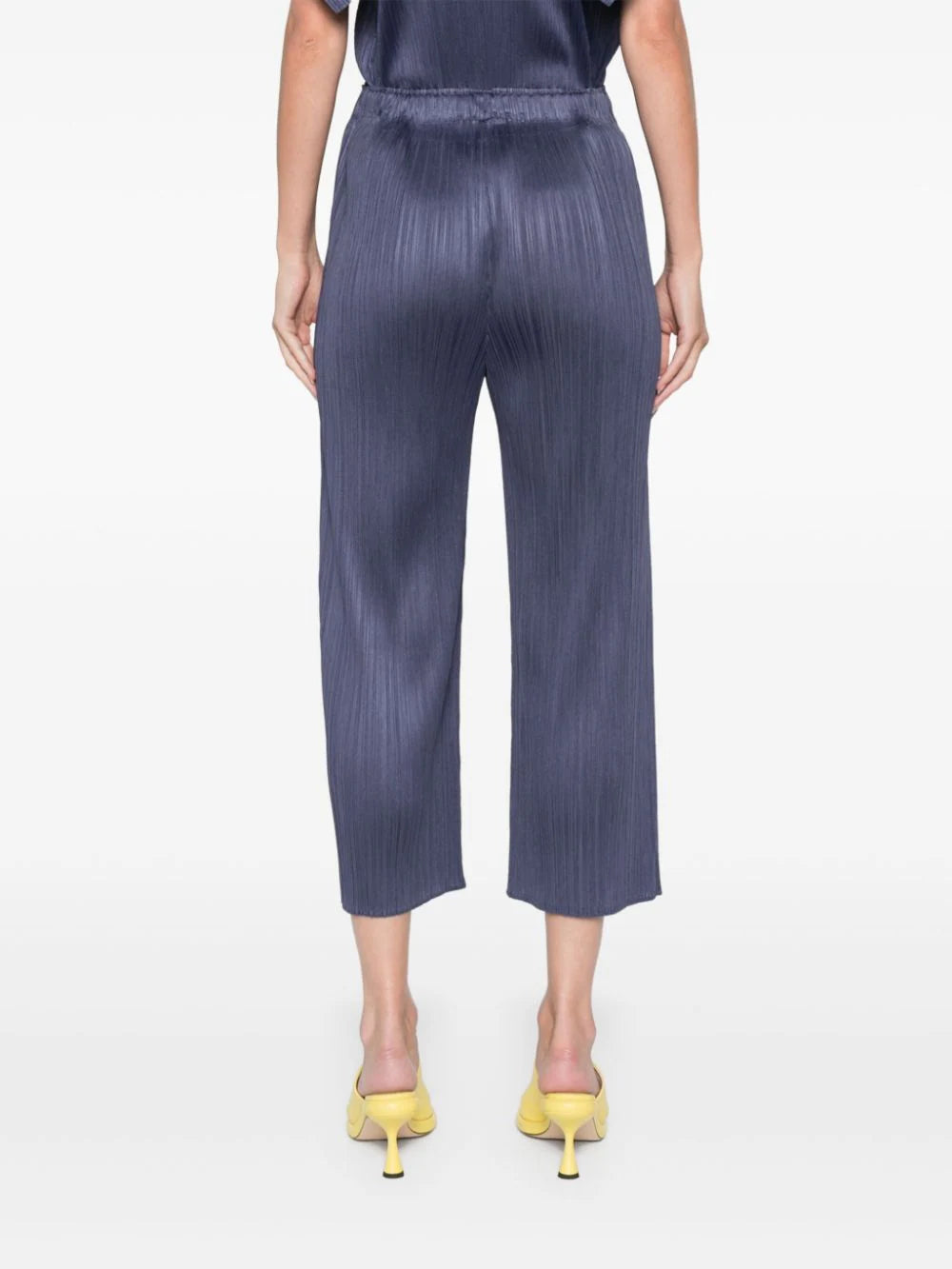 Pleats Please Issey Miyake - MC August Pants in Grayish Navy 