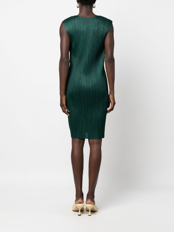 SS23 Sleeveless Dress - Dark Green