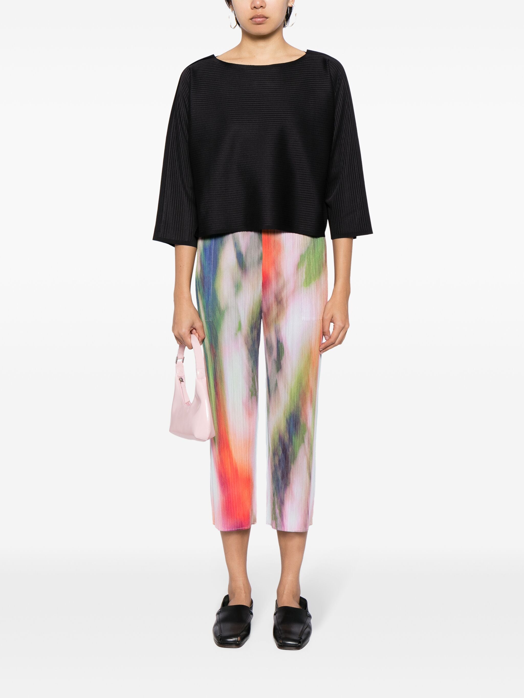 Issey Miyake Pleats Please - Turnip & Spinach Pants in Turnip