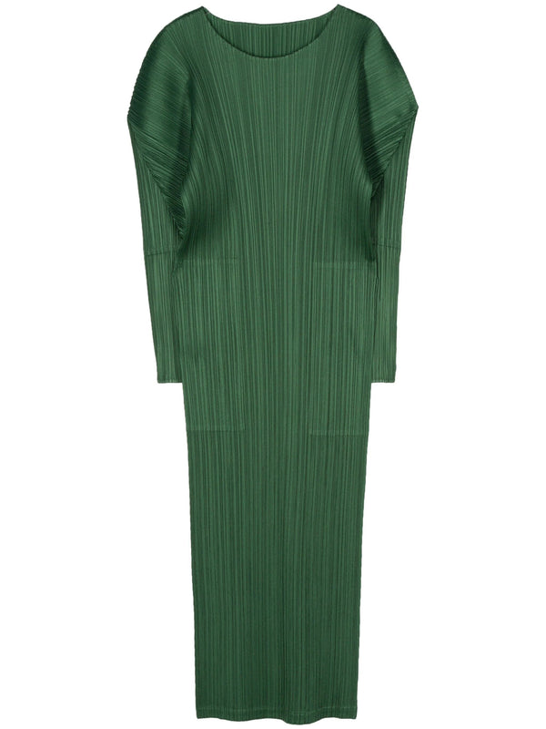 Pleats Please Issey Miyake - MC february dress in green - 1