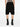 Drawstring Pods Jersey Shorts in Black from Rick Owens DRKSHDW