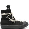 SS25 Denim Hexa Sneakers in Black/Pearl/Black/Black from Rick Owens DRKSHDW