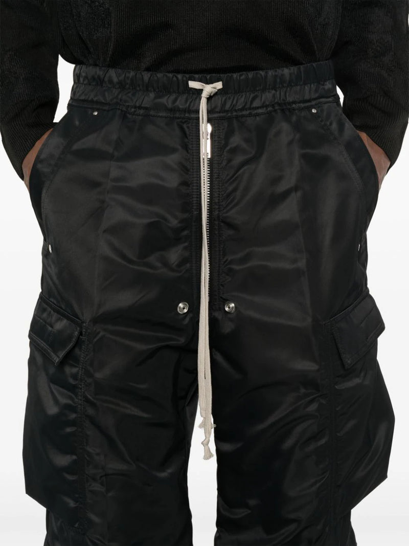 Rick Owens DRKSHDW - Pantaloni Double Cargo Jumbo Belas Pants in Black