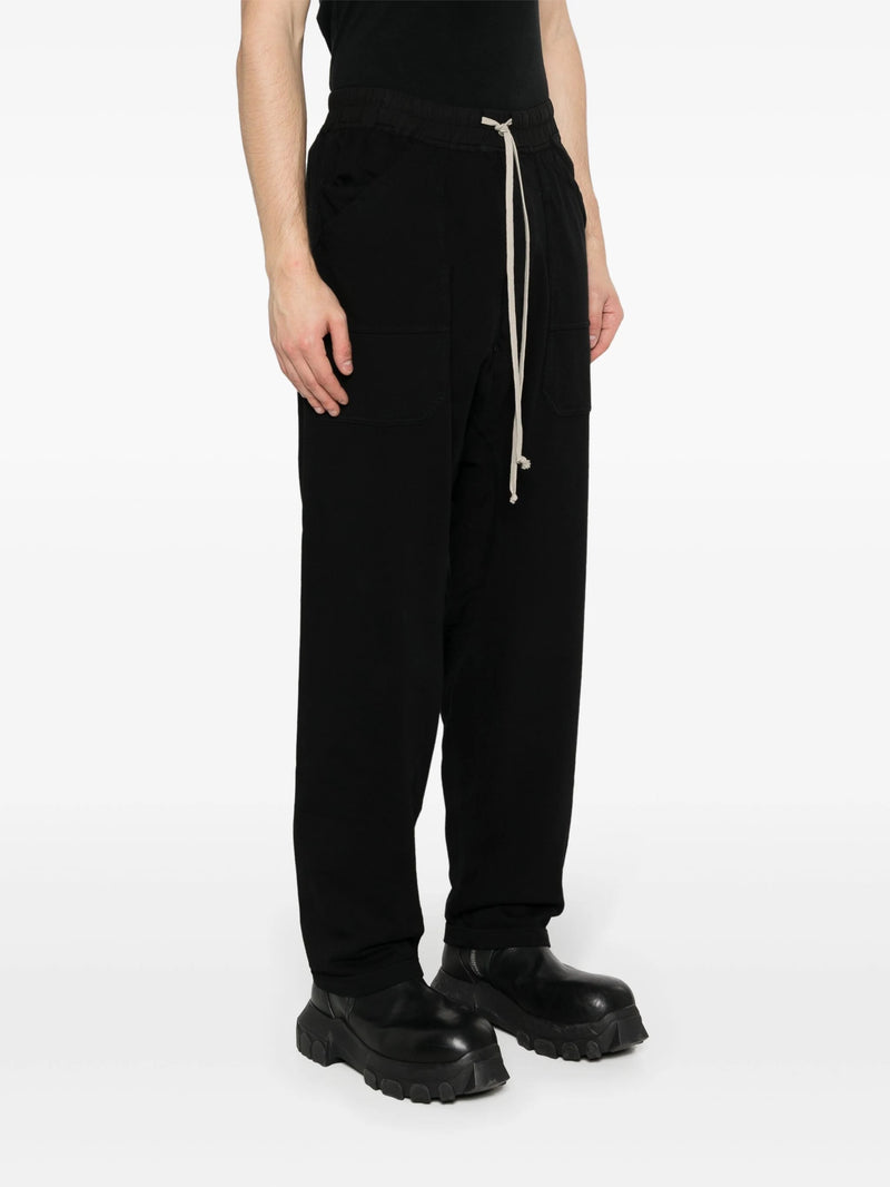 Rick Owens DRKSHDW - Pantaloni classic cargo knit pants in black - 3