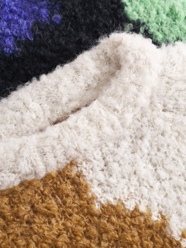 Stock I Net Sweater in Multi Ecru from Survival of the Fashionest