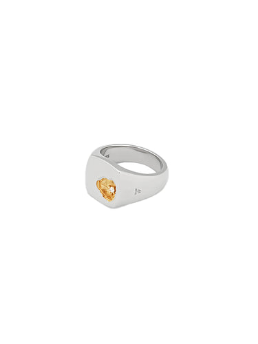 Tom Wood - Mined Ring Small Diamond