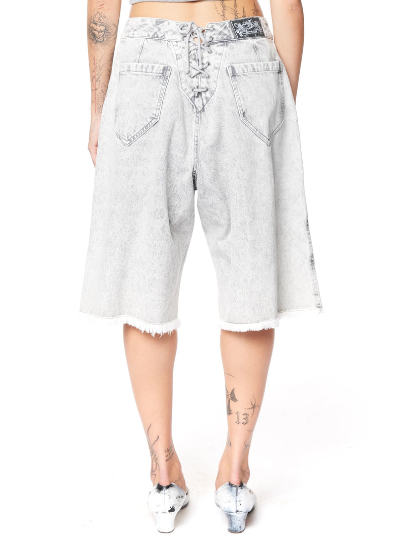 Vaquera - trade shorts in grey - 5
