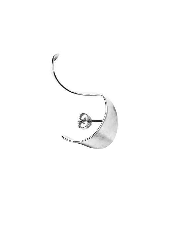 Lily Concha Earring - Right - Silver
