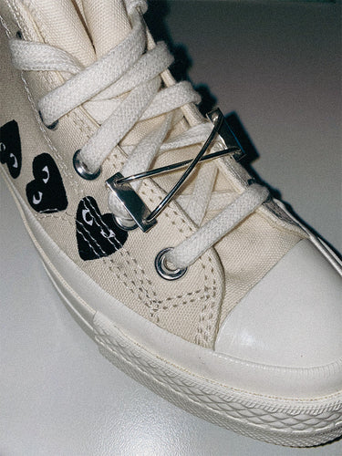 Lily Lacepiece Shoelace - Silver-[-Vibe Harsløf-3