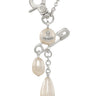 Vivienne Westwood - Claude Small Necklace in Platinum/Creamrose Pearl