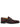 Dark red leather loafer shoe from Vivienne Westwood on a white background