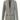 Front view of a grey blazer with subtle stripes and a bold lining from Vivienne Westwood on a white background