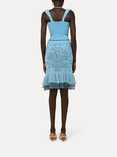 Julia Skirt - Aqua