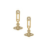 Vivienne Westwood - Lucrece earrings in gold and white - 1