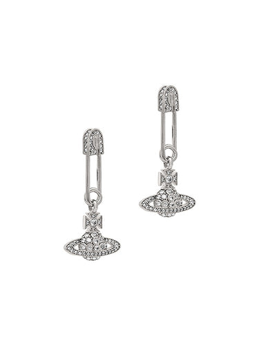 Vivienne Westwood - Lucrece earrings in platinum - 2