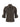 SS Toulouse Frill Shirt in Dark Khaki by Vivienne Westwood, front view of fitted dark khaki pinstripe cotton shirt with sweetheart neckline, ruffled frill collar, three-quarter sleeves with frill cuffs and Orb logo embroidery, Spring/Summer 2026