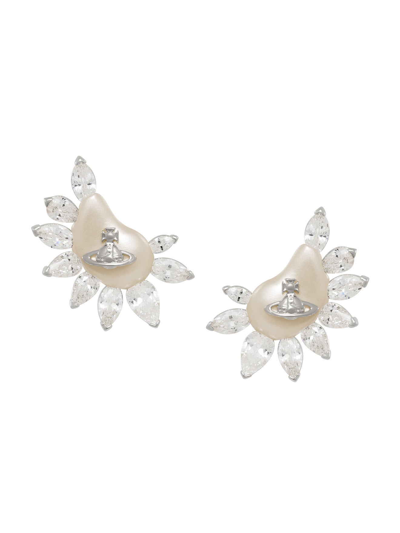 Telma Earrings in Silver from Vivienne Westwood