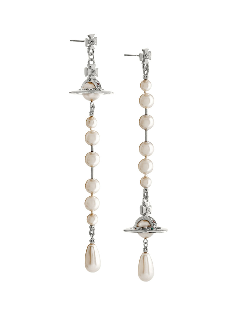 VIVIENNE WESTWOOD Neysa orb faux pearl necklace | Harvey Nichols