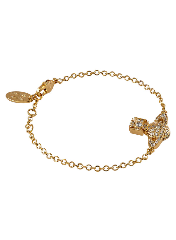 Vivienne Westwood - Carmela Bas Relief bracelet in gold - 2