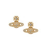 Vivienne Westwood - Carmela Bas Relief earrings in gold - 1