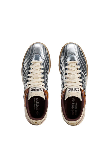 Adidas Originals x Wales Bonner - WB MN Samba Metallic in Silver/Brown