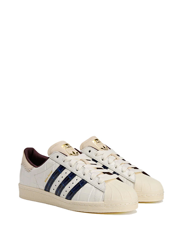 Adidas Originals x Wales Bonner WB Superstar in White/Navy Henrik Vibskov Boutique Adidas Originals x Wales Bonner WB Superstar in White/Navy Henrik Vibskov Boutique