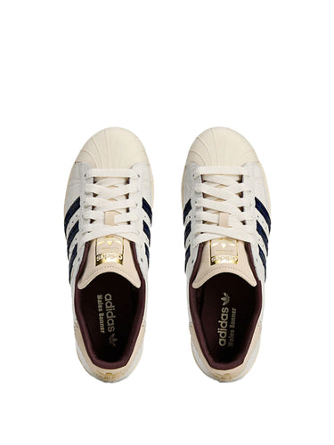 Adidas Originals x Wales Bonner - WB Superstar in White/Navy
