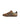 Wales Bonner x Adidas Gazelle Snake in Dust Rust Wonder White Collegiate Burgundy rust snake-embossed leather sneaker with burgundy three-stripe detail, diagonal side view – Wales Bonner x Adidas SS26