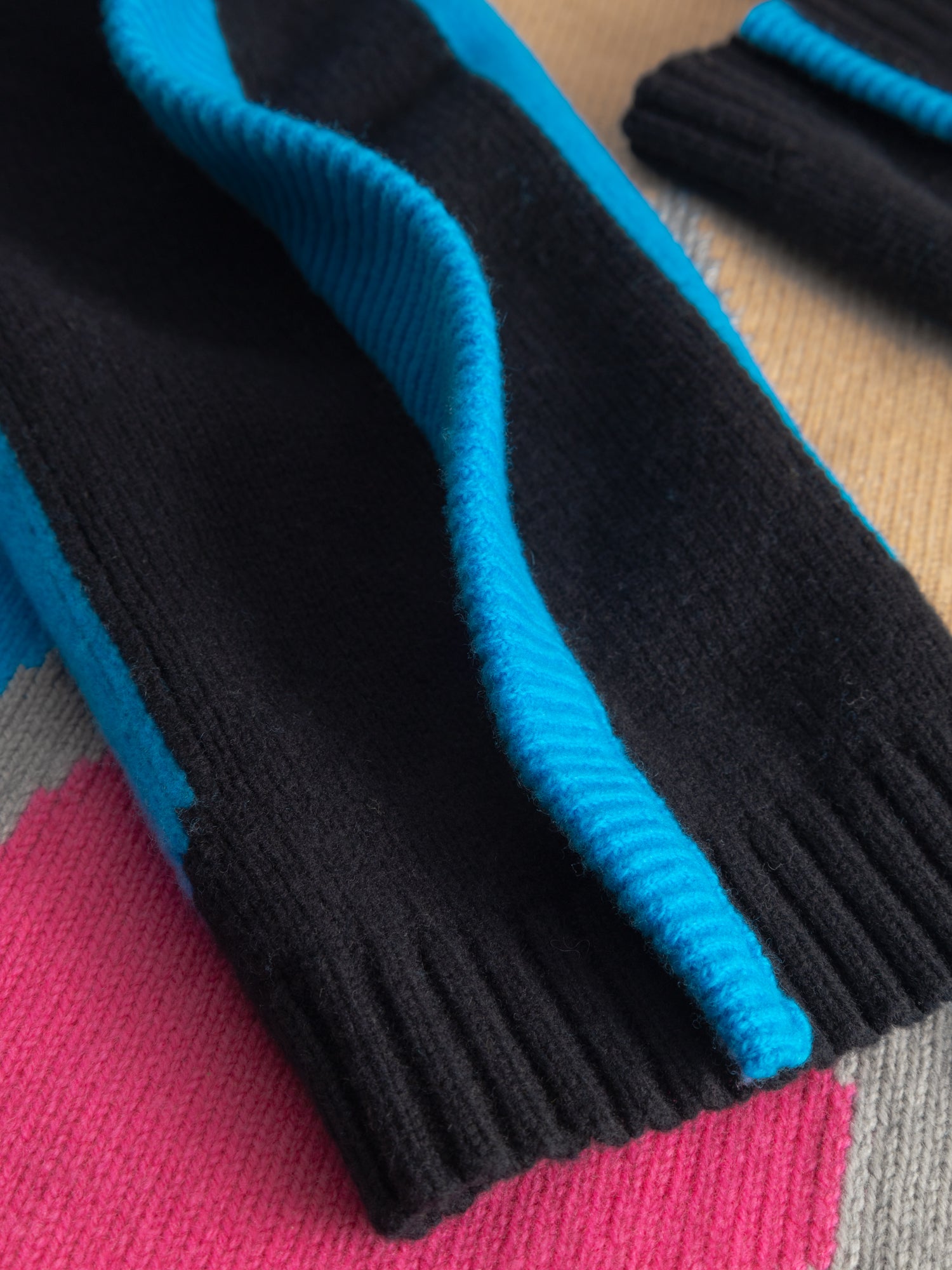 Hyper Art Knit in Multi (Glow In The Dark) from Walter Van Beirendonck