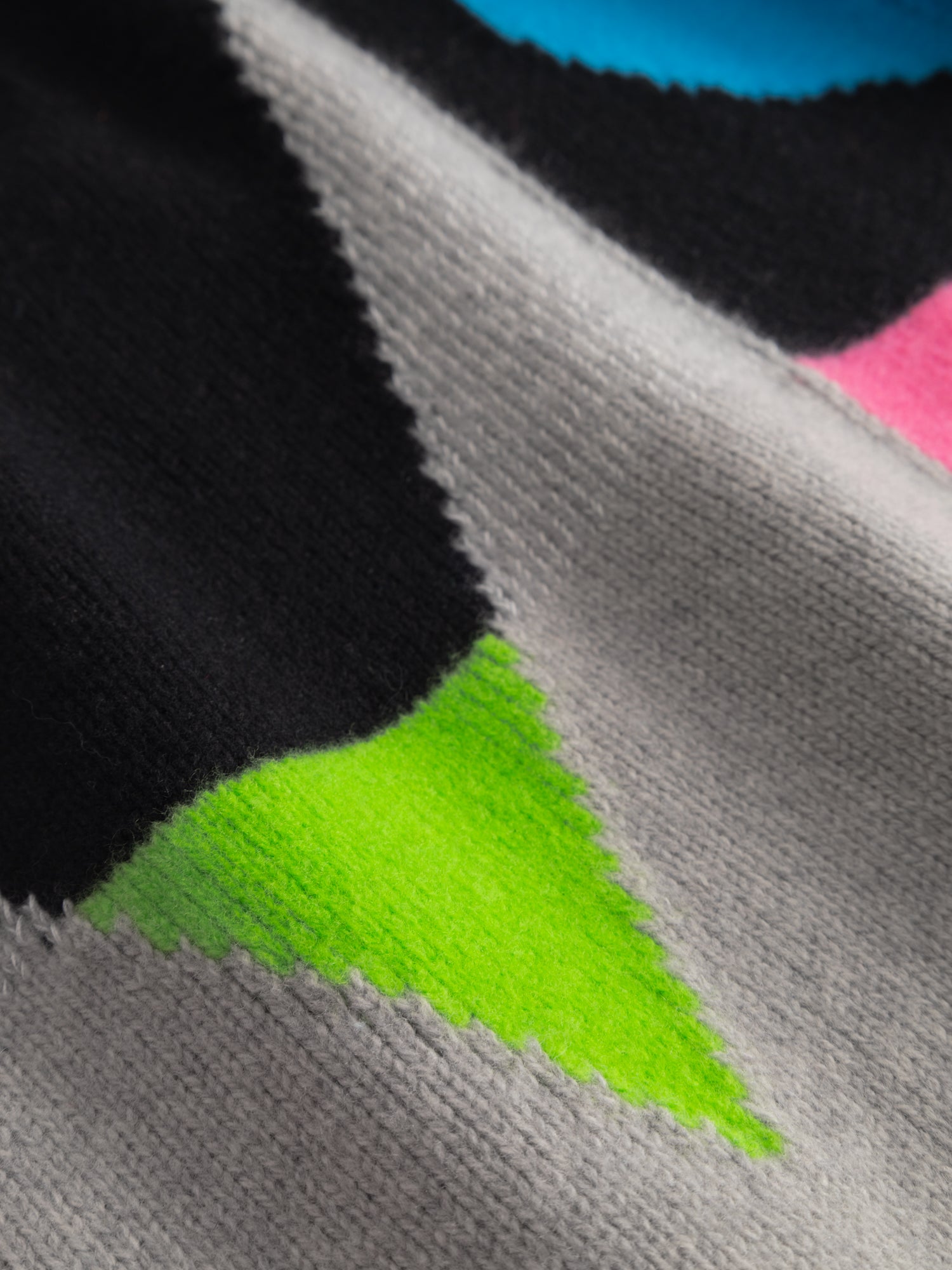 Hyper Art Knit in Multi (Glow In The Dark) from Walter Van Beirendonck
