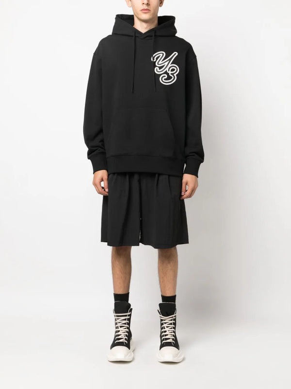 Y-3 hoodie - Graphic Hoodie black