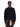 Person wearing a black sweater with a colorful pants on a white background