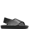 Y-3 - sandal in black - 1