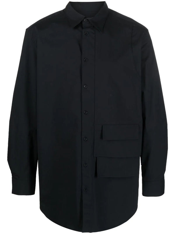 Y-3 shirt - Side Pocket Long Sleeve Shirt black