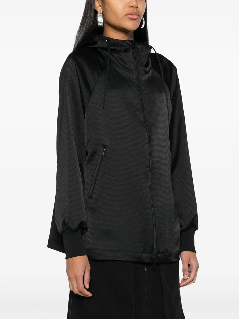 Y-3 -tech seer hoodie top in black - 3