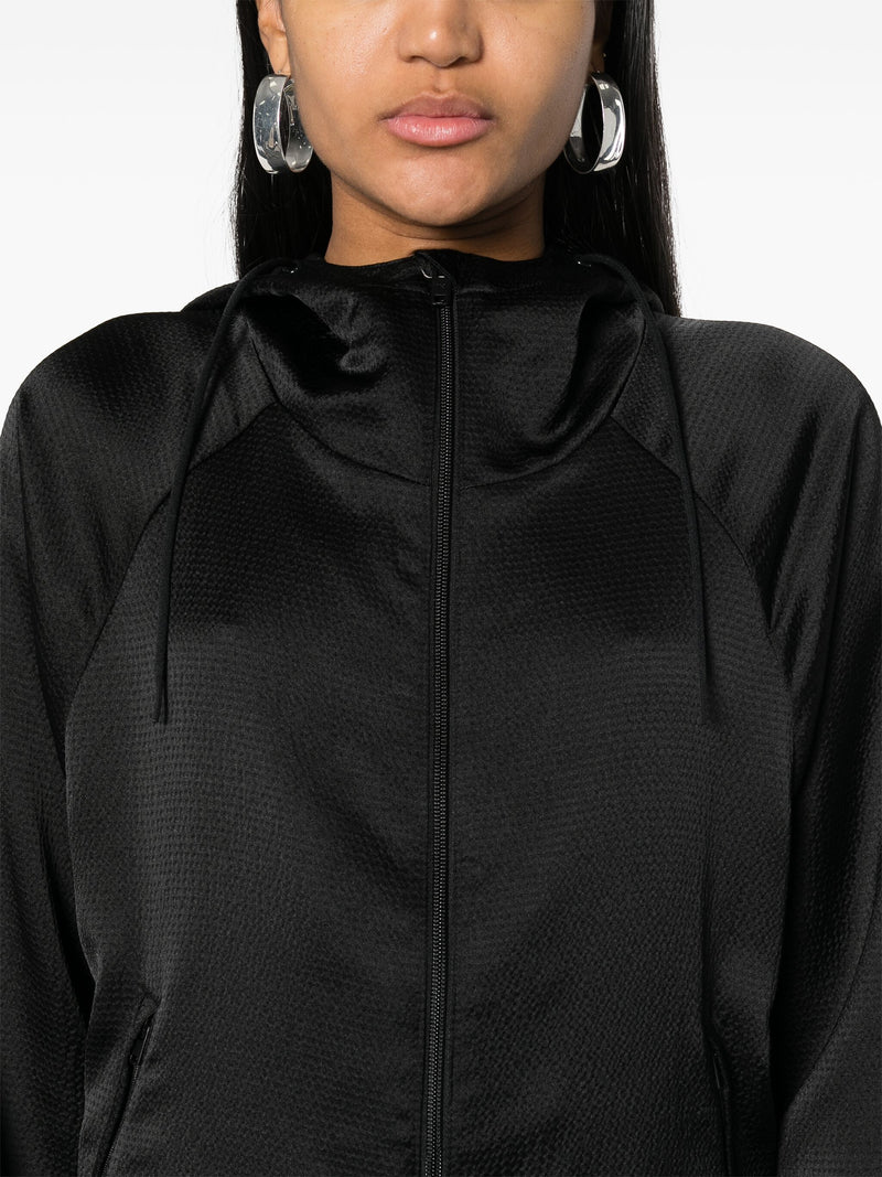 Y-3 -tech seer hoodie top in black - 5